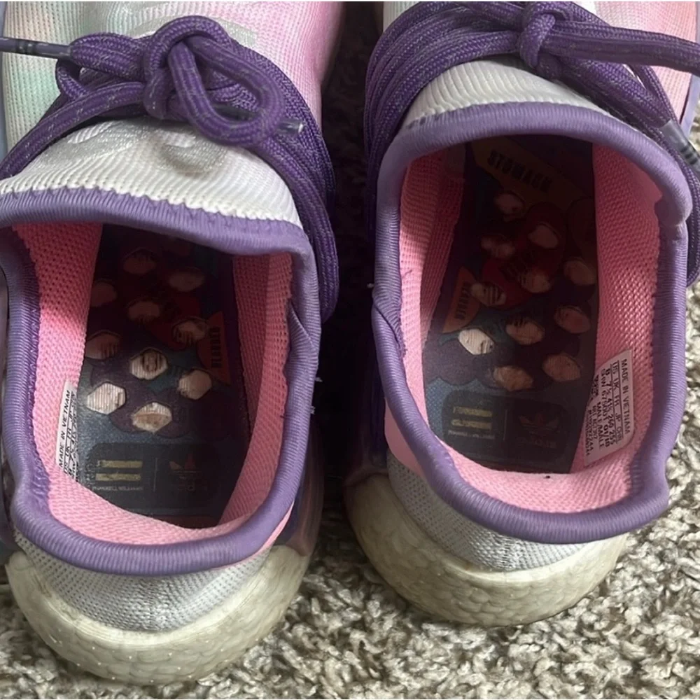 Men’s Adidas Pharrell Williams Human Race NMD Holiday Festival Pink Glow